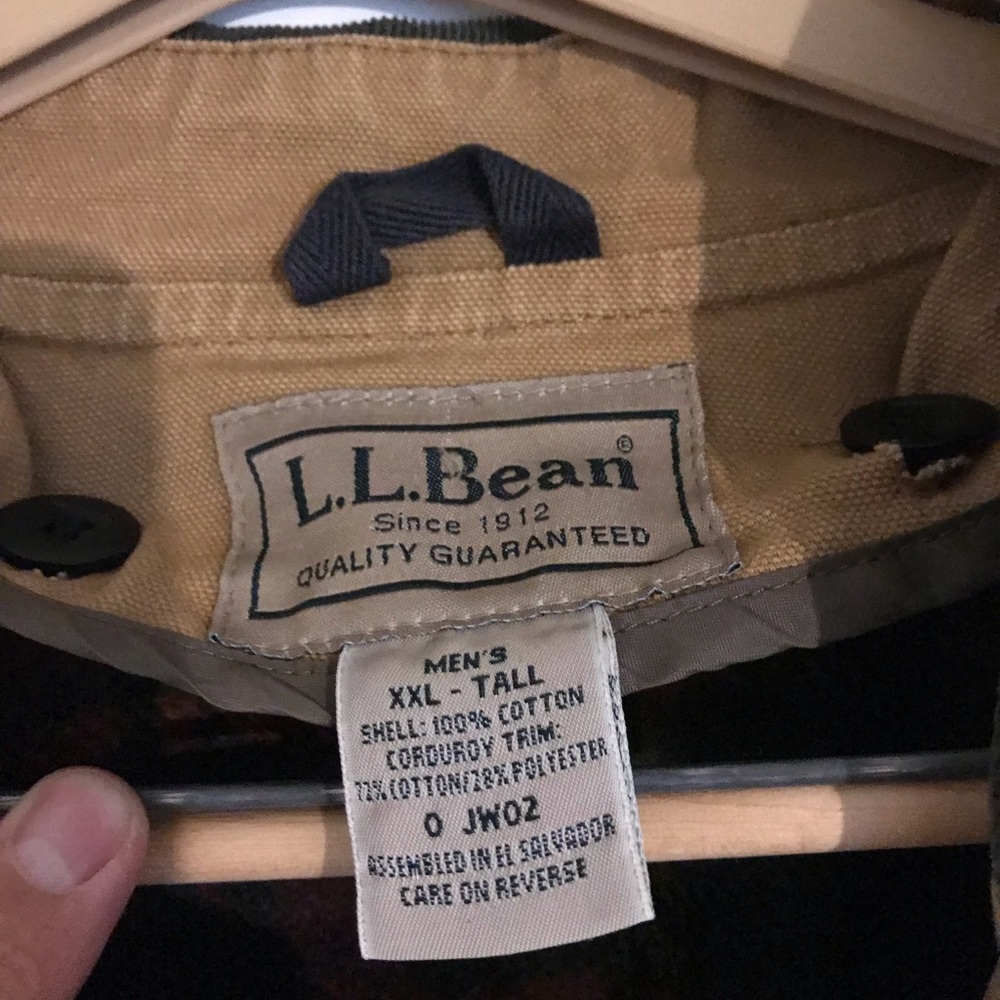 LL Bean Classic Barn Coat